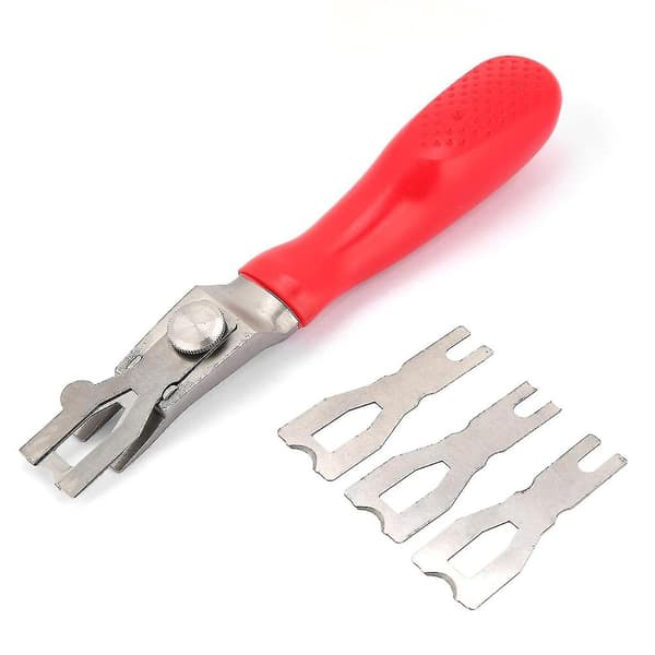 PVC Vinyl Flooring Welding Scribing Kit Floor Trimming Tool 3 Blades