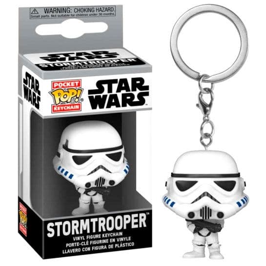 Star Wars Stormtrooper Pocket POP-nøglering, samlerfigur