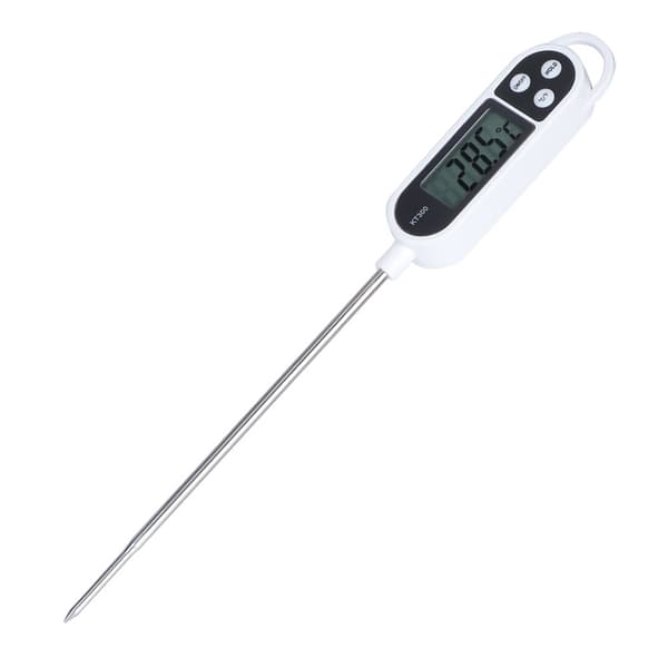 Digital LCD-mattemperaturmåler, elektronisk koketermometer for kjøkkenet