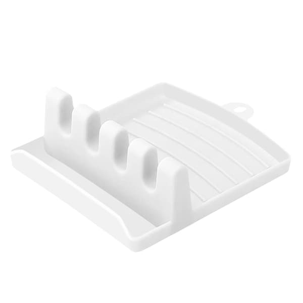 Practical Kitchen Utensil Holder - Keep Your Countertop Clean & Tidy Vit white
