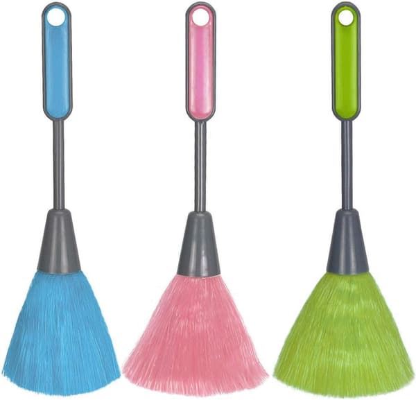 3-pack Delicate Kitchen Duster, Fluffy Microfiber, Laptop Keyboard