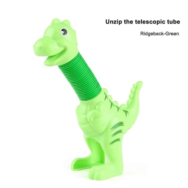 Ny 9-pakning allsidig dinosaur-teleskoprør dekompresjonsleke