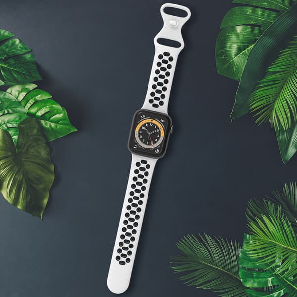 4PCS Two-Tone Sport Band Compatible with Apple Watch Band