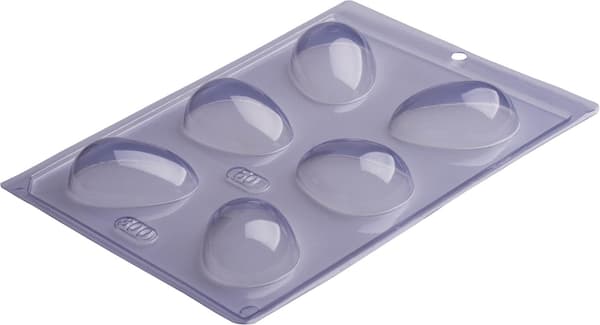 Pralinform Egg 50g Sjokoladeform - Porto Formas 300 Transparent transparent