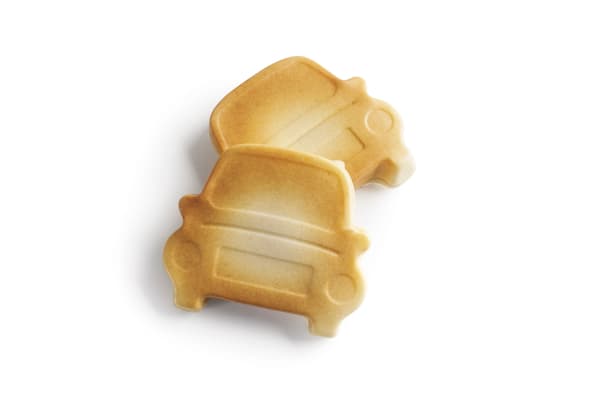 Mini Moka Bil / Bilformet stegepande Ibili grå gray