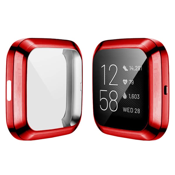 Beskyttelsesveske til Fitbit Versa 2 (rød)