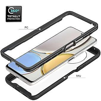 TPU PC-deksel til Honor X9 4G / 5G / Magic 4 Lite (rød)