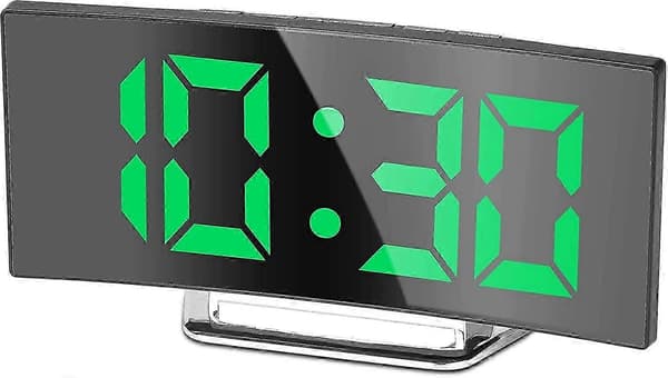 Digitaalinen herätyskello suurella LED-näytöllä ja yövalolla [YDE]