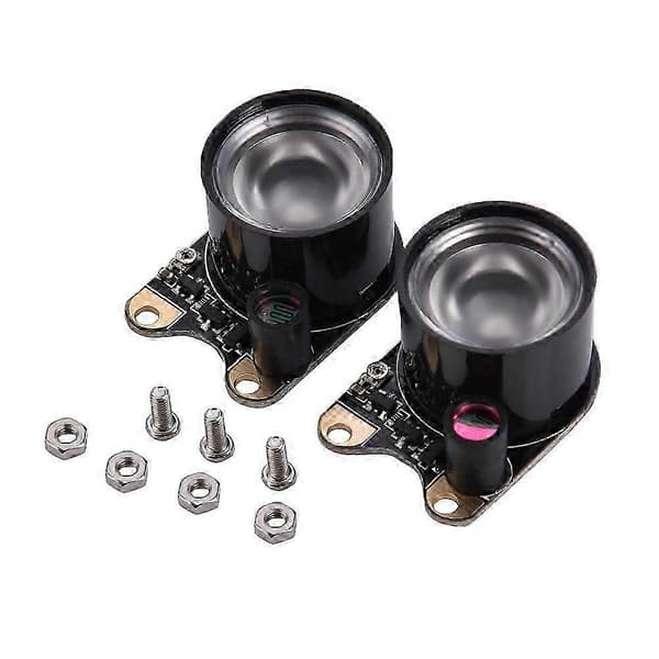 2 stk/parti 3W IR infrarøde LED-lys for nattsyn Raspberry Pi-kamera - bra