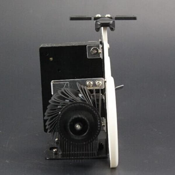 Flip-ur cykelformet retro flip-down ur 12 timers AM/PM display stort ciffer ur til hjemmekontorindretning