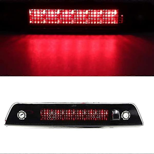 For 2005-2010 Jeep Grand Cherokee High Mounted 3rd Brake Light LED Taillight Red