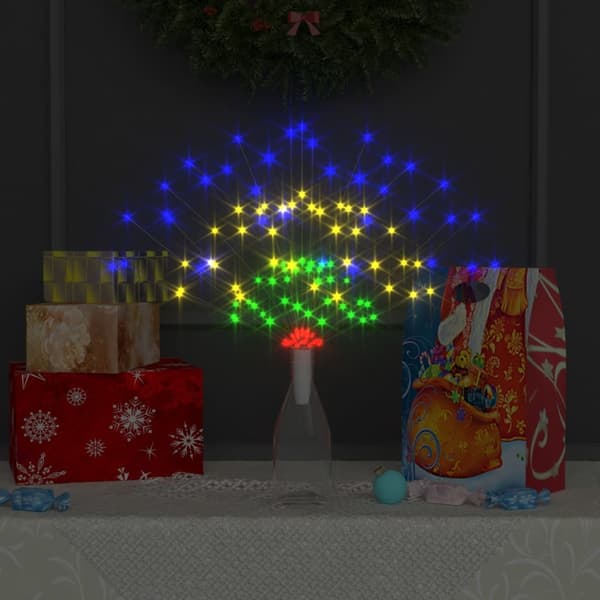 vidaXL Ulkovalaistus ilotulitus monivärinen 20cm 140 LED multifärg multicolor