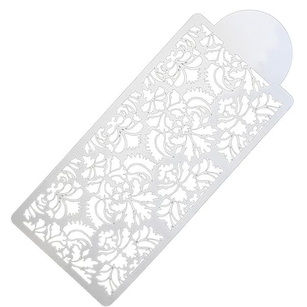 Damask Skabelon Kage Bryllupskage Dekoration Stencil multifärg multicolor