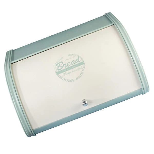 Bread Box Iron Large Capacity Food Storage Container for Kitchen Home Bakery Cafe 31.5 x 25.5 x 17 cm
