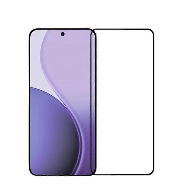 For Oppo Reno14 F 5G Screen Protector MOFI 9H Full Glue Full Coverage High Aluminum-Silicon Glass Fi
