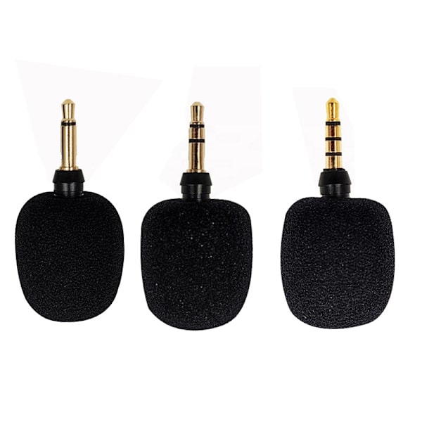 Mini Portable High-Sensitivity Condenser Microphone with 3.5mm Jack for Smartphone (3.5-4 Pole)