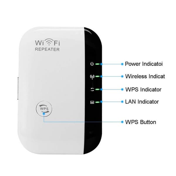 WiFi-förstärkare Trådlös Extender 300M Access Point (AP) Signal Am