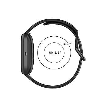 23 mm farvet spænde silikone armbåndsurrem til Fitbit Versa 2 / Versa / Versa Lite / Blaze, Størrelse: S (Mørkegrøn)