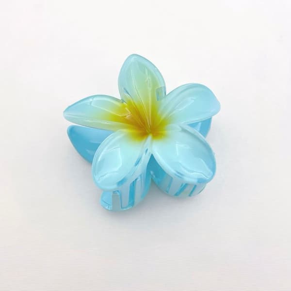 Hårklemme Blomst Stor - Luksuriøst Hårspænde - Bryllup - Hawaii - Sæt med 3