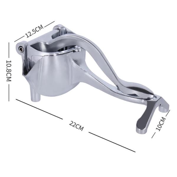 Manuel saftpresser i aluminiumlegering Silver silver