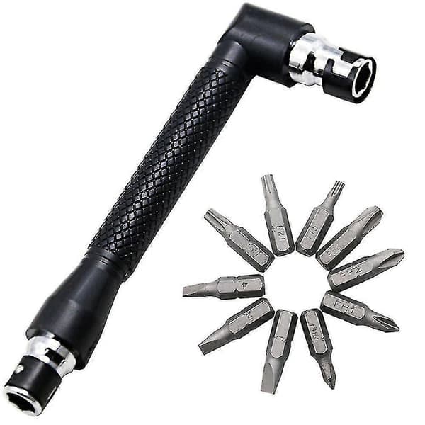 L-shaped Double Head Hex Socket Wrench Screwdriver Bit Tool Set