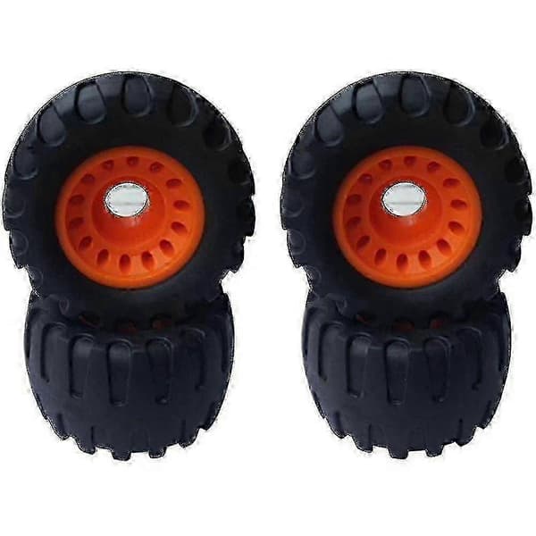 All Terrain Off Road Skateboard Longboard Hjul Støddæmpende Hjul Dansebræt Rund (sæt med 4 Con