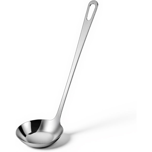 Soppslev 12,2 tum rostfritt metall silver för (silver)