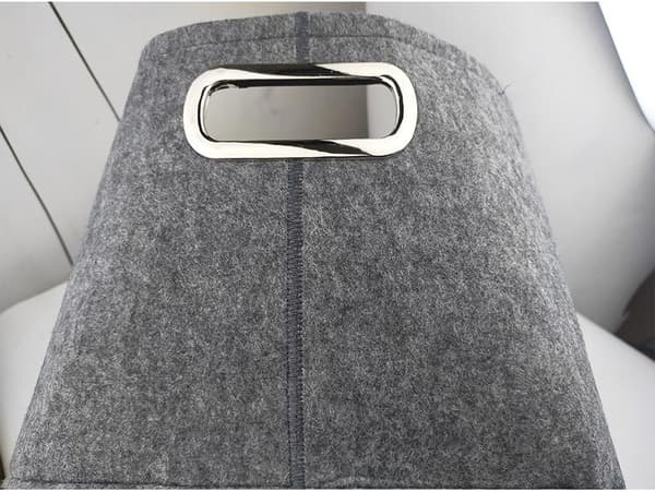 Opbevaringskurv til hundelegetøj, grå, opbevaringskurv til kæledyrstilbehør