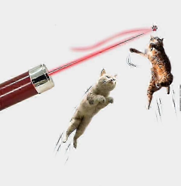 Laserlegetøj til kæledyr LED Sjov Kattestav