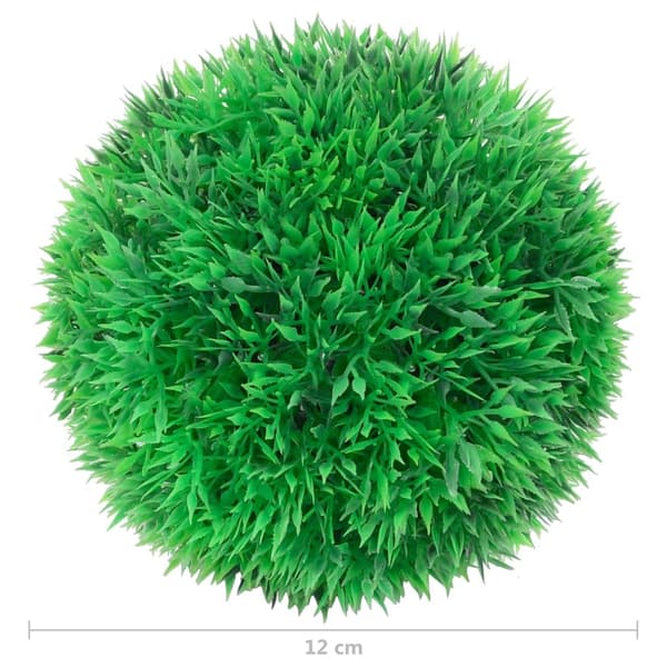 vidaXL Tekoboksipallot 4 kpl 12 cm Grön green