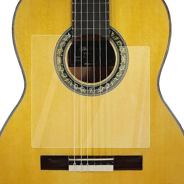 Transparent Folk Akustisk Gitarr Plektrumskydd Anti-repa Klassiskt Skydd För Flamenco Gitarr P