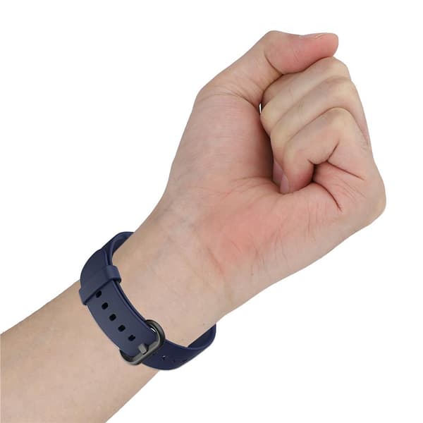 Xiaomi Mi Watch Lite-kompatibel silikoneudskiftningsrem