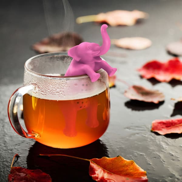 Kreativ Elefant-Teinfuser, Silikone Teinfuser