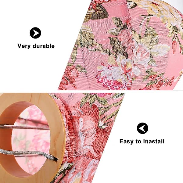 Blommönstrad lykta Vietnam lykta Midhöst sidenlyktor för utomhusbruk 30X29CM