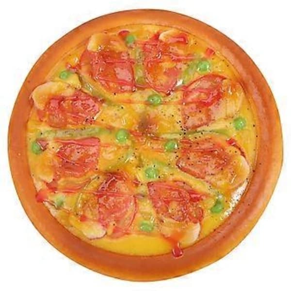 Simuleret Pizza Pynt Legetøjs Pizza Pizza Display Rekvisitter til Bageri Butik