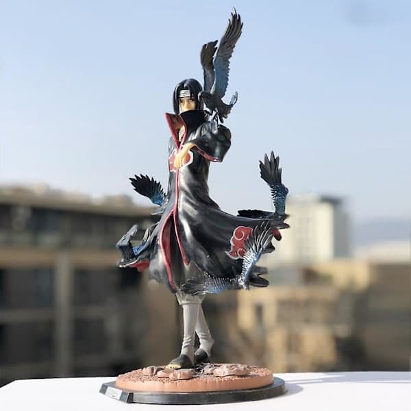 Anime Naruto Uchiha Itachi Raven Shippuden Figur PVC Statue Samleleker For Barn Fans Gave