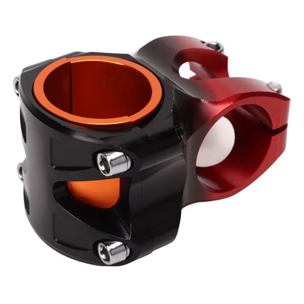 Aluminum Alloy Bicycle Stem 31.8x35mm Handlebar Stem Extender Accessories Black Red 0.2 0.2