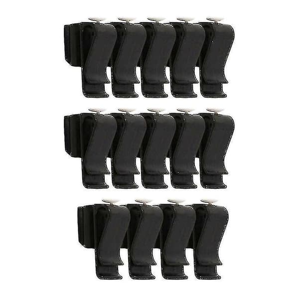 14 Pcs Golf Club Bag Clips On Putter Clamp Holder Organizer Black Putting Clip
