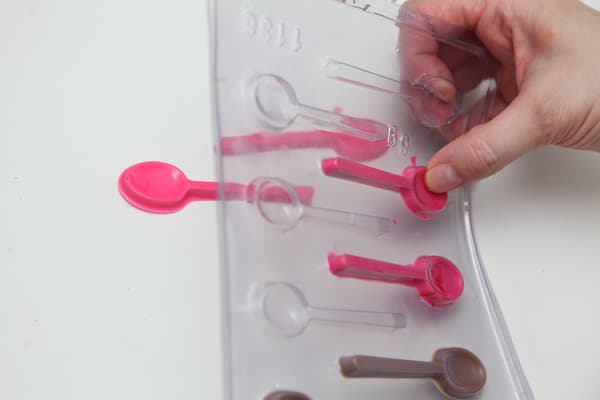 Pralineform Ske Chokoladeform - BWB 1136 Transparent transparent