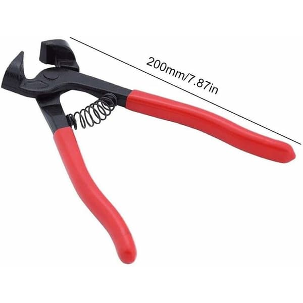 Professionella skär-/nibblertänger 200 mm med keramisk hårdmetall