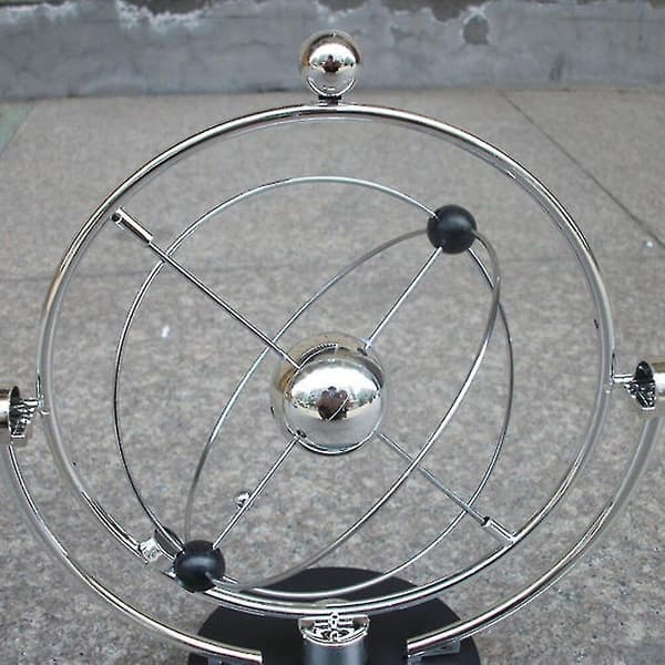 Globmodell Rotation Perpetual Motion Instrument Magnetisk Prydnad Orbita Newton Pendel Modell Kontor Hem