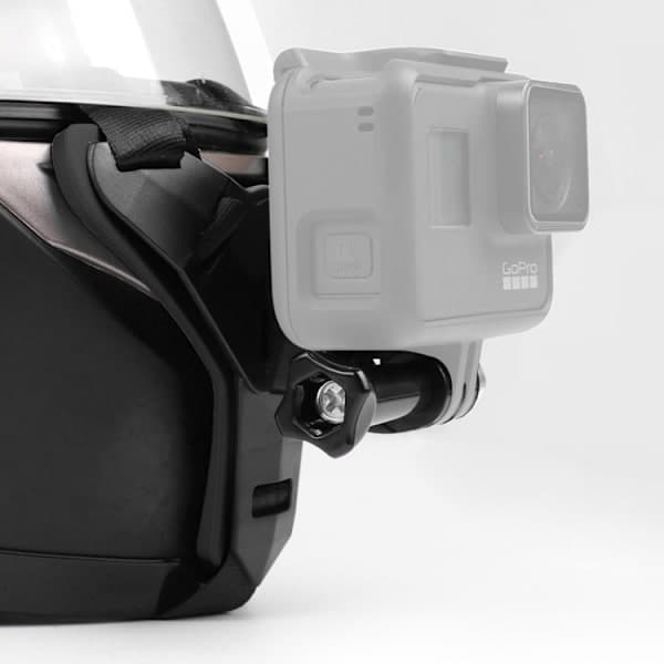 Helmet Mount with Adjustable Strap and Anti-Slip for Action Camera