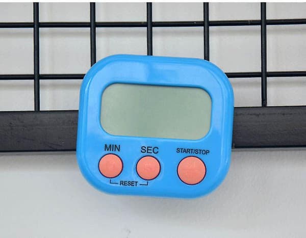 Magnetisk Digital Timer 4-pak, Til køkken, klasseværelse, madlavning, badeværelse, spil