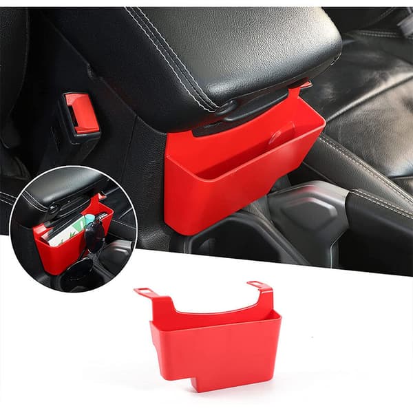 Car Center Console Hanging Storage Box Armrest Organizer for Jeep Wrangler JL JLU and Gladiator JT 2018-2020