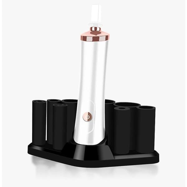 Automatisk Elektrisk Makeupbørsterenser (Hvid)
