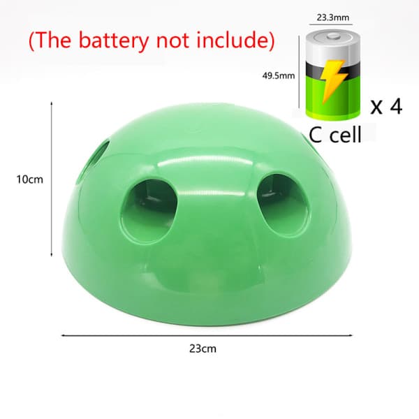 Interactive Cat Toy, Motorized Peek-a-Boo Play with Mouse and Fairy