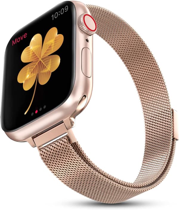Apple Watch-rem Serie SE 7 6 5 4 3 2 1 38 mm 40 mm 41 mm, rustfritt stål