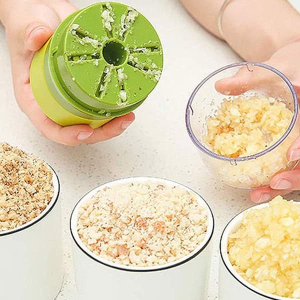 Garlic Press Mincer Hand Press Crusher Peanut Grinder Practical