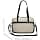 Sort stropløs gennemsigtig dukke cross-body håndtaske