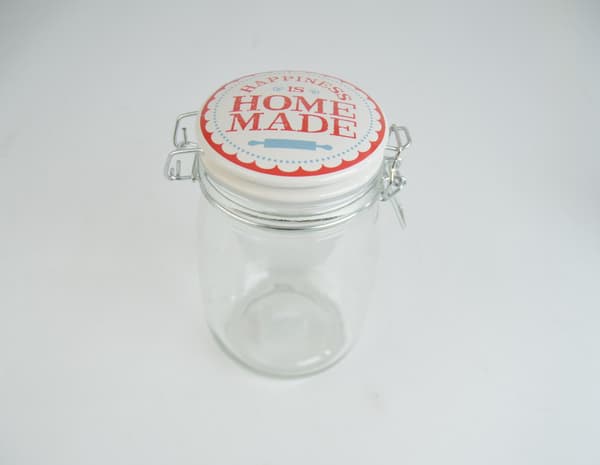Kakeboks 1 L Lykke er hjemmelaget Transparent transparent